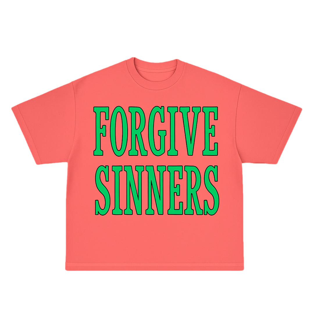 Forgive Sinner Oversized T-Shirt
