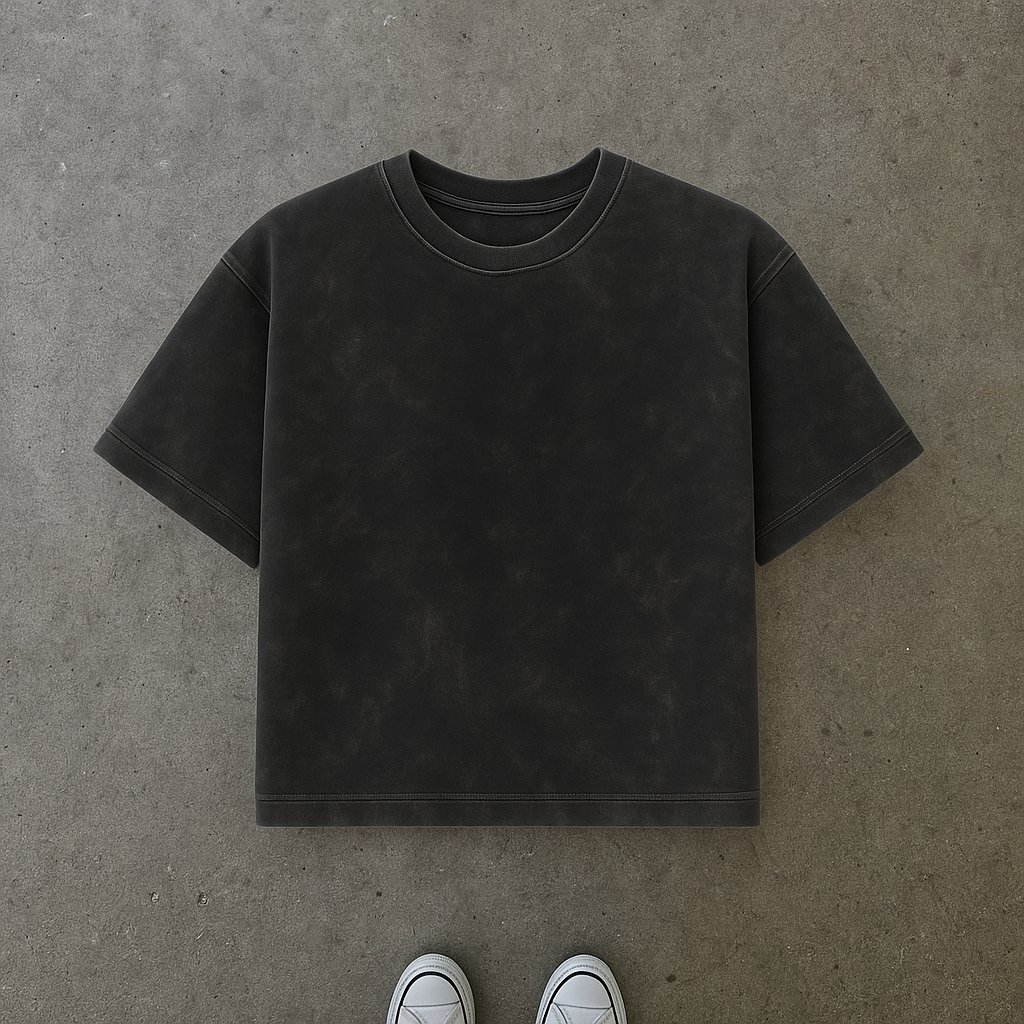 Acid Wash Oversized Tees