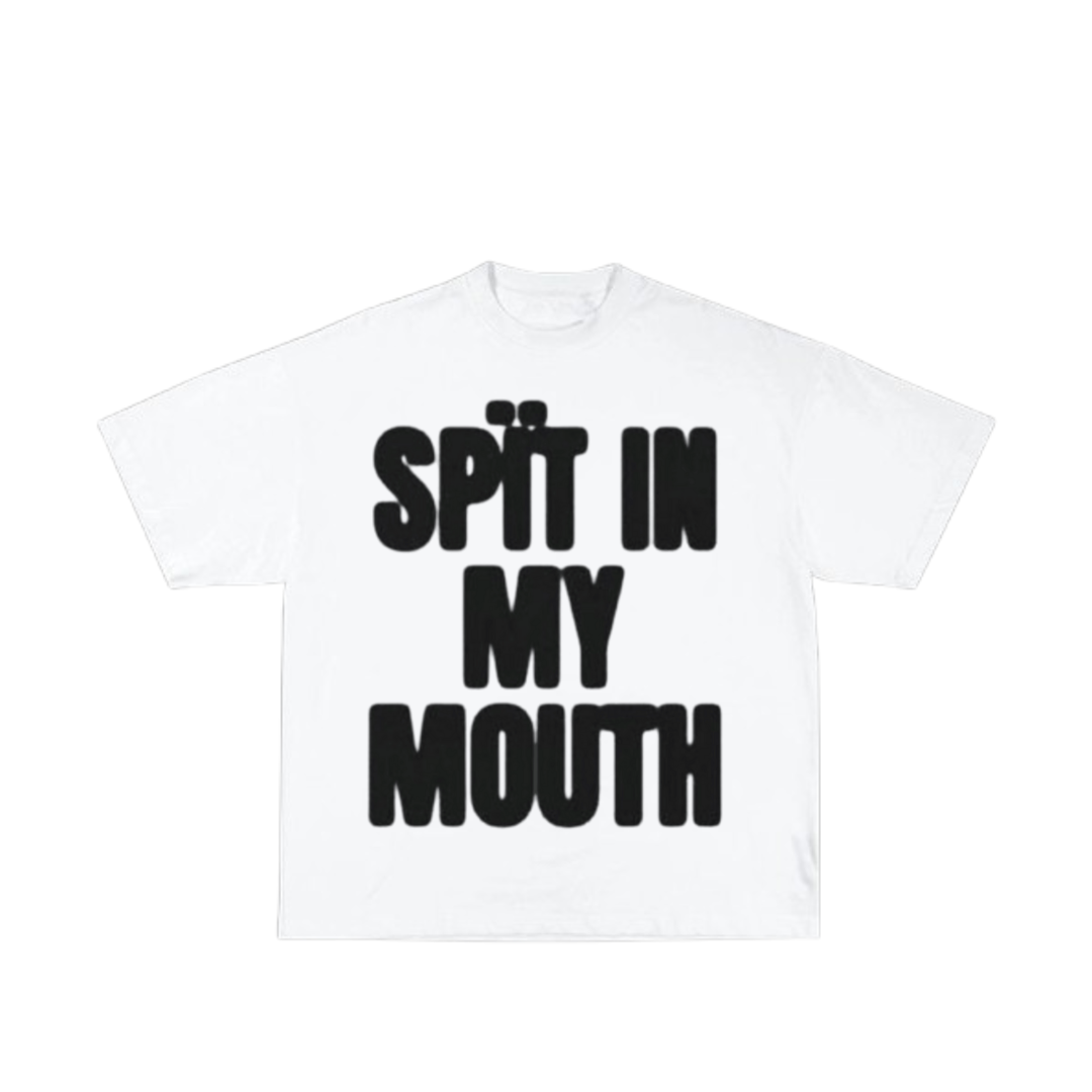 White Graphic Oversized T-shirt