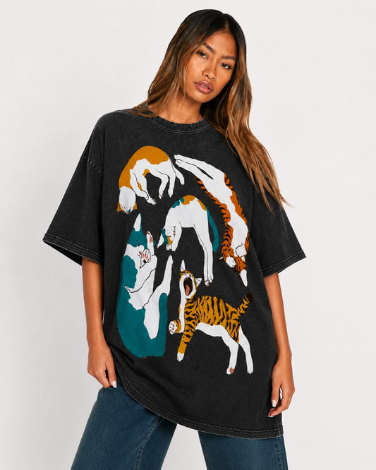 Wild Nap Club Oversized Tee