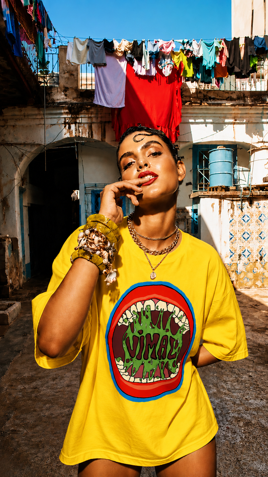VIMAL Oversized Graphic Tee