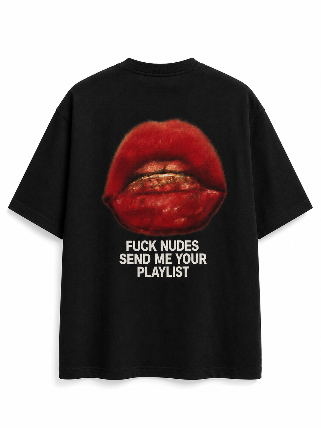 PLAYLIST OVER PIXELS Oversized Tee