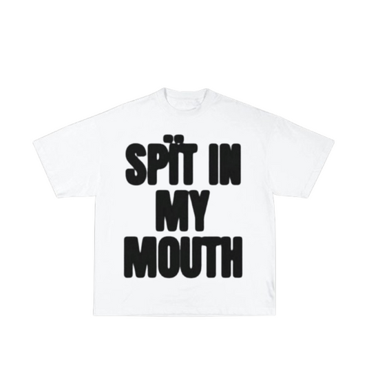 White Graphic Oversized T-shirt