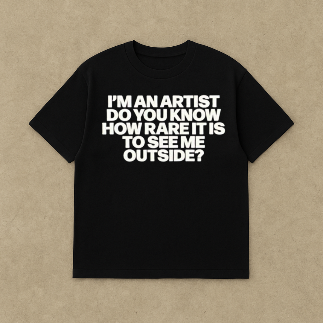 An Artist Oversized Tee