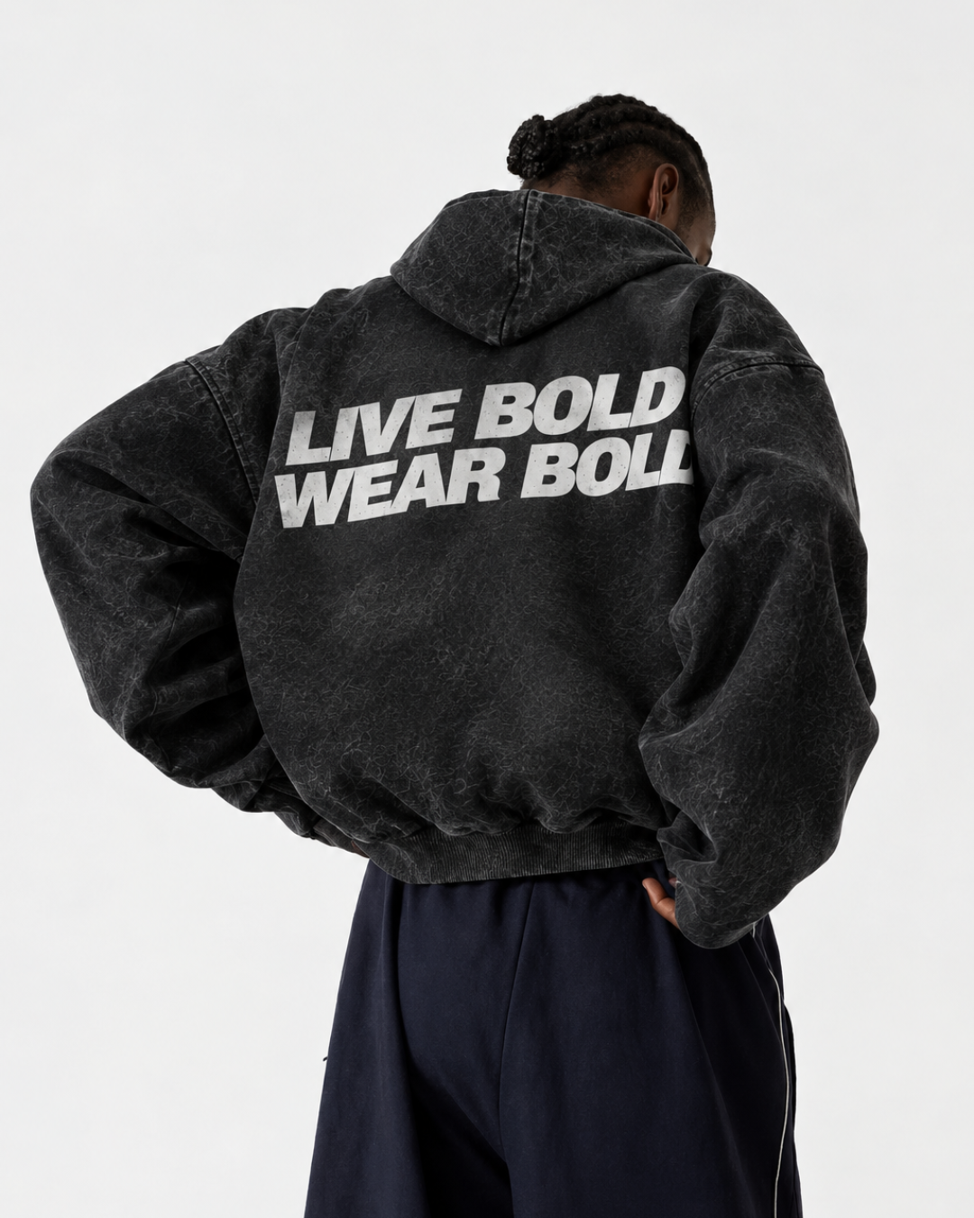 Bold Mineral Hoodie — Oversized Fit