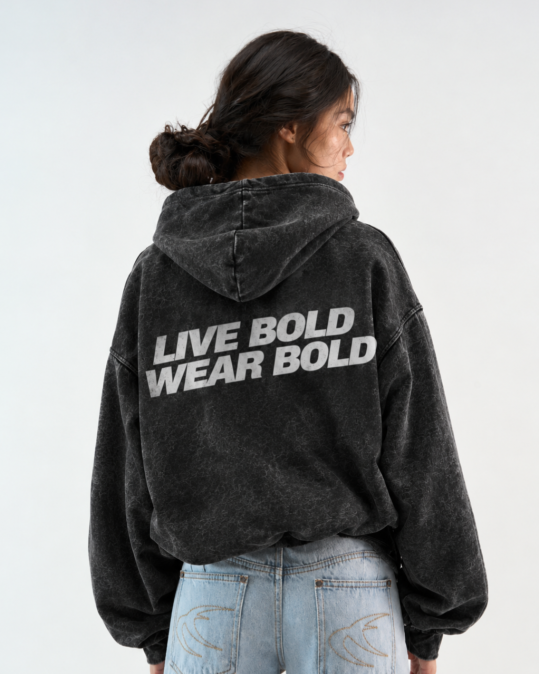 Bold Mineral Hoodie — Oversized Fit