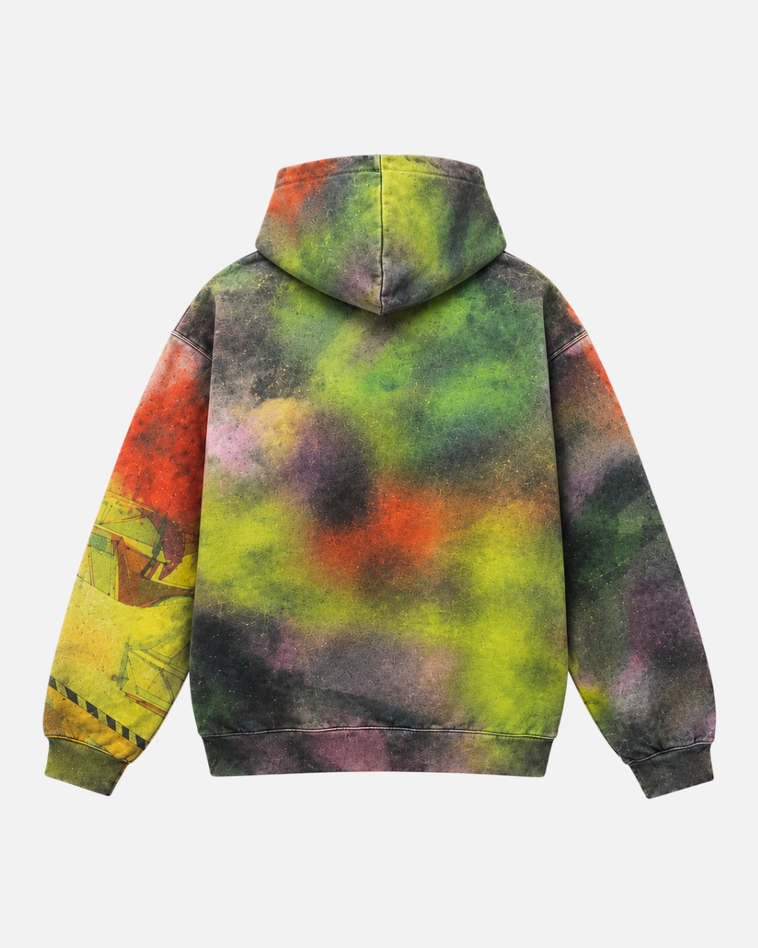 Wildfire Tie-Dye Oversized Hoodie