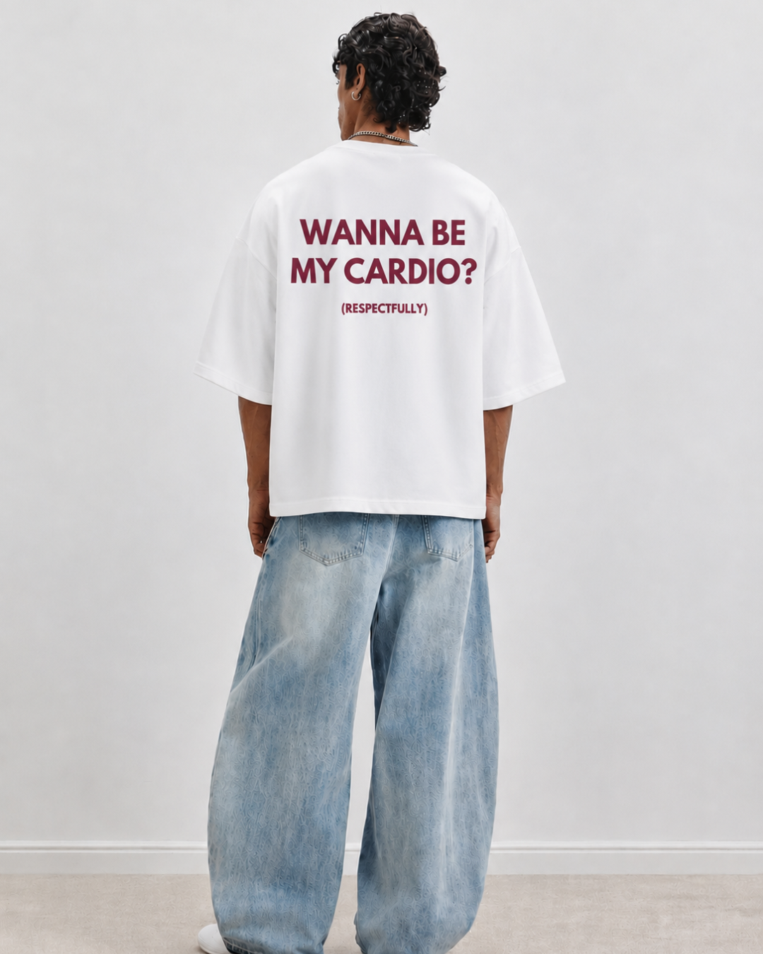 Wanna Be My Cardio? Oversized T-Shirt