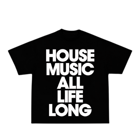House Music Oversized Tee
