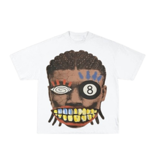 Abstract Vision Graphic Oversized Tee