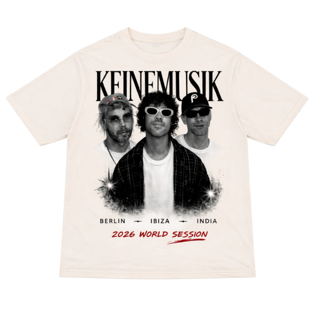 KMK_26 “No Music Just Energy” Oversized Tee