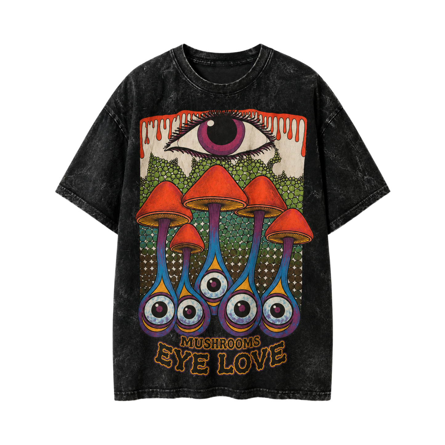 Third Eye Mirage Acid Wash Tee