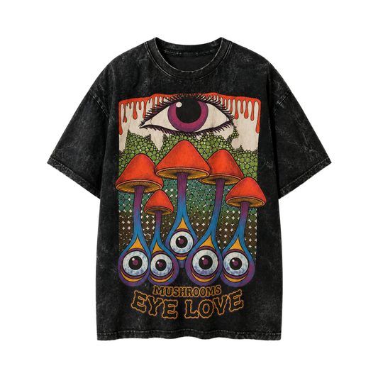 Third Eye Mirage Acid Wash Tee