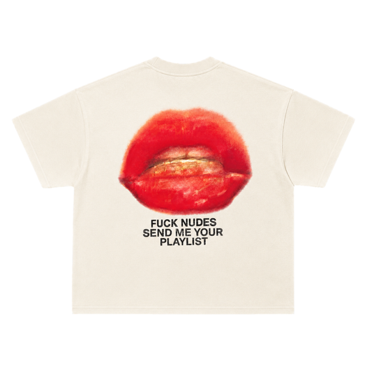 PLAYLIST OVER PIXELS Oversized Tee