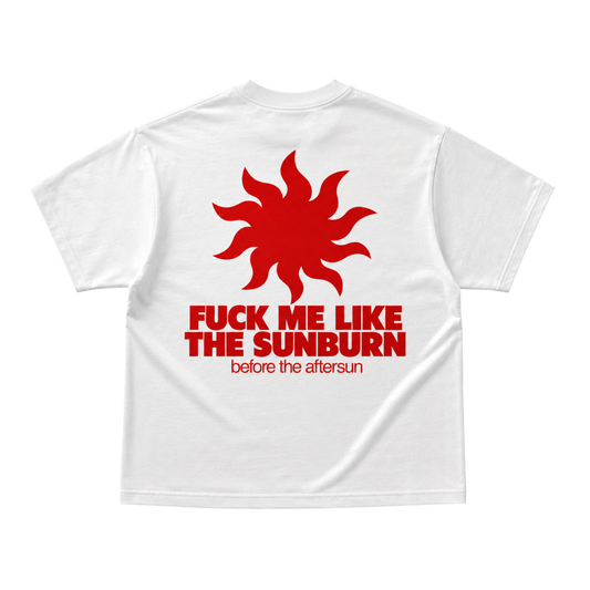 SUNSICK - Oversized White T-Shirt